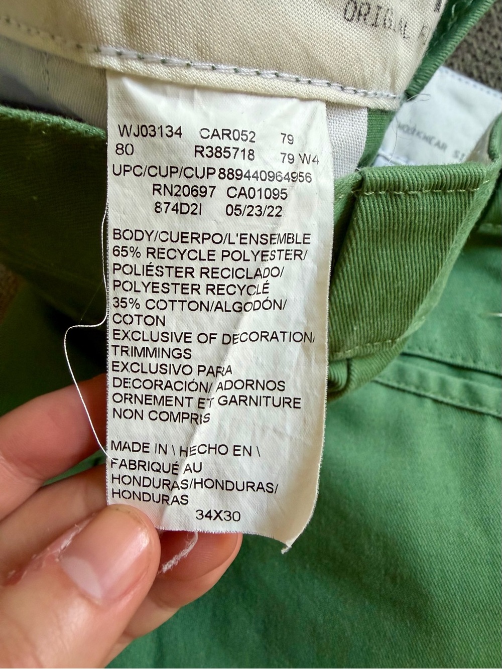 Dickies icons Green Work Pants - Picture 4 of 6